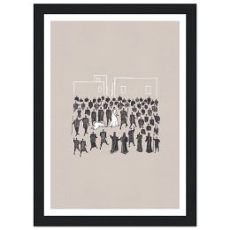 Decorative Canvas Painting Core Framed