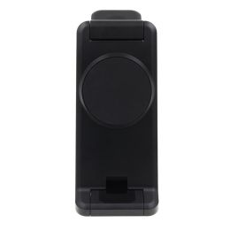 Three-in-one Wireless Folding Vertical Stand Desktop Magnetic Charger (Option: Black-Magnetic Wireless Charging)