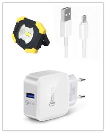 Multi-function portable lamp mini flood light (Option: COB with UKplug)