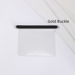 Short Wallet Transformation Transparent Inner Accessories (Option: Transparent liner-Gold Buckle)