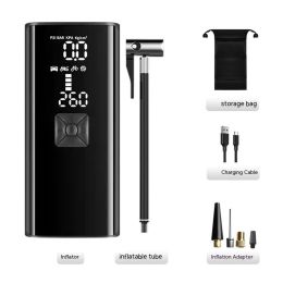22 Cylinder Car Electric Car Multifunction Portable Wireless Car Inflation Of Tire Tools (Option: P004 6000 MA-Black English Version)