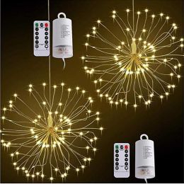 Indoor Light String Outdoor Waterproof Christmas Decoration Light (Option: Warm White-8style)