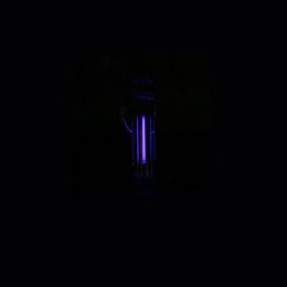 Tritium lamp fluorescent keychain (Option: Purple-Transparent shell)