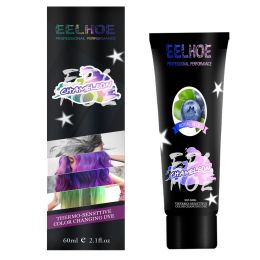 Gradient Hairdressing Agent Is Mild And Does Not Hurt Hair Or Scalp (Option: Blue And Pink)