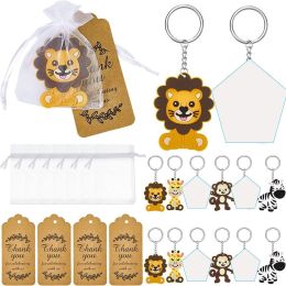 Elephant Party Theme Birthday Party Scene Layout Decoration Suit (Option: Animal Style)