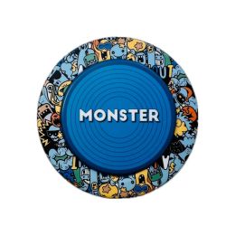 Fashion Simple Magnetic Fastened Ring Bracket (Option: Blue Little Monster)