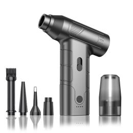 Mini Fan Handheld Wireless Car Dust Blower (Option: J02C-USB)