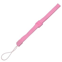 WII Handle Lanyard Lanyard Game Machine (Color: Pink)