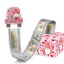 Valentines Day Surprise Box Explosion Gift Creating The Most Interactive Envelope Bounce Creative Diy Folding Paper Money Box (Option: Valentine's Day Money Box B)