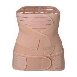 Women's Postpartum Three-in-one Belly Band (Option: Shrimp Red-L)
